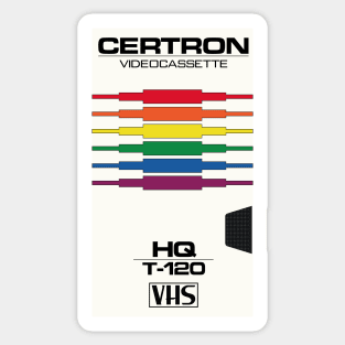 CERTRON VHS Sticker